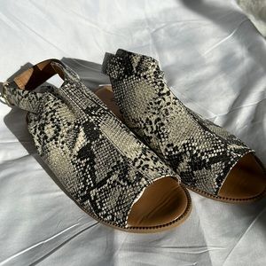 Snakeskin Sandals